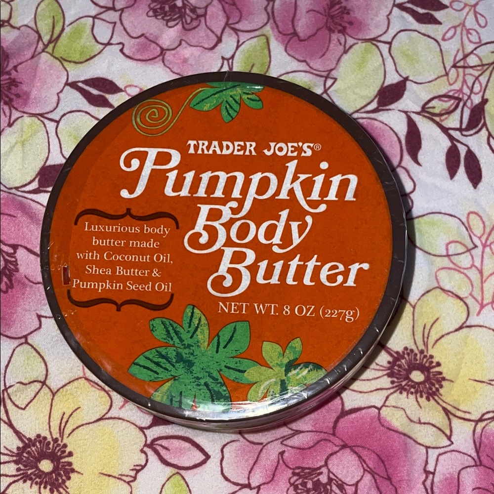 Trader Joe's Pumpkin Body Butter - Rich Orange